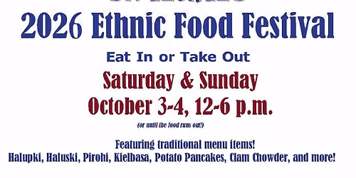 2026 Ethnic Food Festival