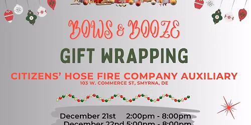 Bows & Booze Gift Wrapping
