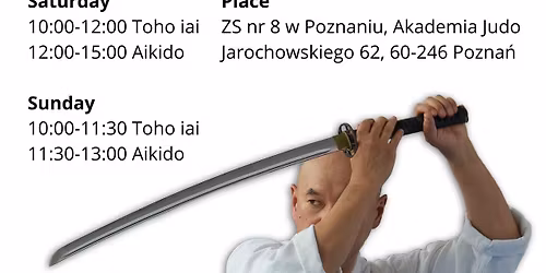 Sensei TAKASHI KUROKI \/ 6 dan Aikido Aikikai \/ Pozna\u0144 03.2026