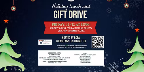 Young Lawyers Holiday Lunch & Gift Drive