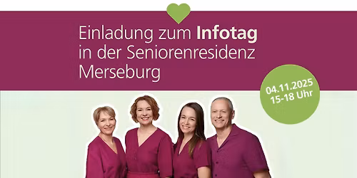 Infotag in der  Seniorenresidenz Merseburg