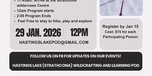 Snow Shoeing - Strathcona Wilderness Centre