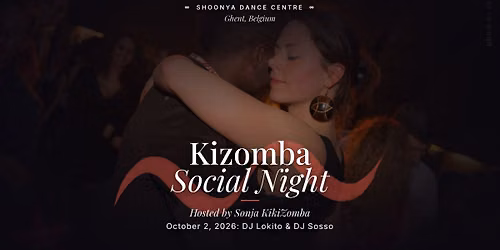 Kizomba Social Night - October 2026 - Shoonya