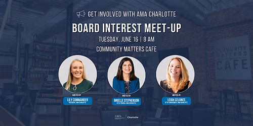 AMA Board Interest Meet Up