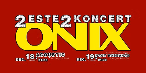ONIX - 2ESTE2KONCERT