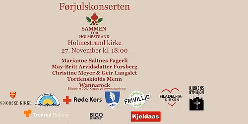 F\u00f8rjulskonsert - Sammen for Holmestrand