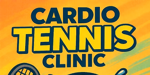 Monday Cardio Tennis Clinic @ CoVA Tennis Center