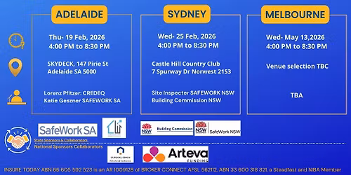 Builders Seminar-Adelaide
