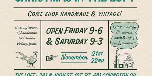 CHRISTMAS IN THE LOFT - 2025