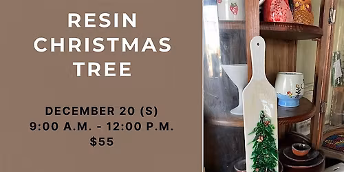 Resin Christmas Tree