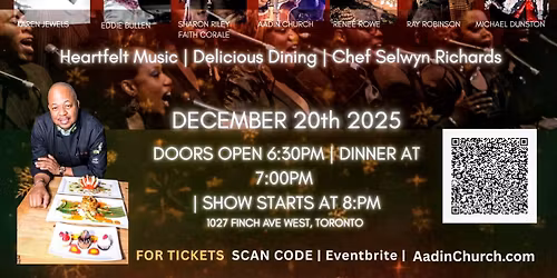 Aadin Church & Friends "Soul of Christmas" & "Midnight Soul"