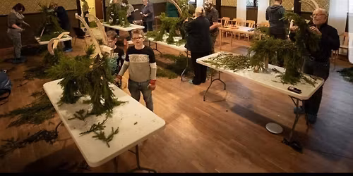 Tillverka din JULKRANS och\/eller kl\u00e4 din JULBOCK