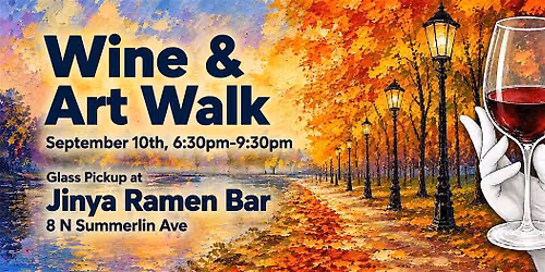 Thornton Park District 2nd Thursday Wine & Art Walk