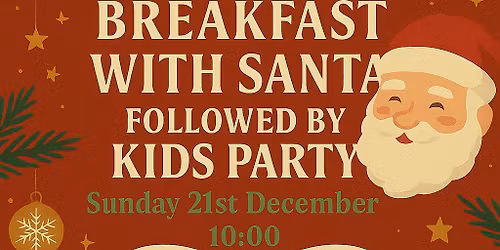 Breakfast with Santa @ The Plough & Harrow Hill Top