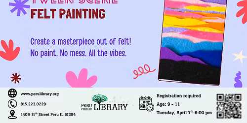 Tween Scene: Felt Painting