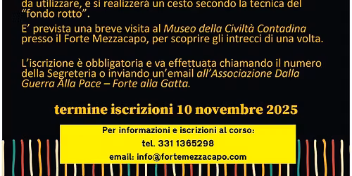 Corso base di intreccio | Sandro Milan