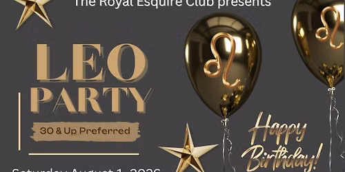 THE 30 & OVER LEO PARTY