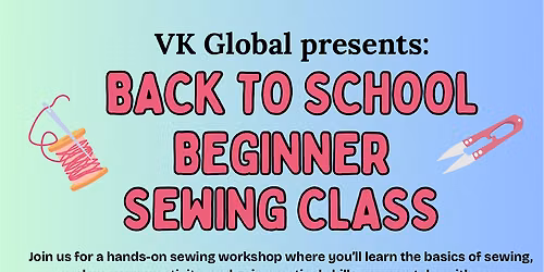 Beginners Sewing Class