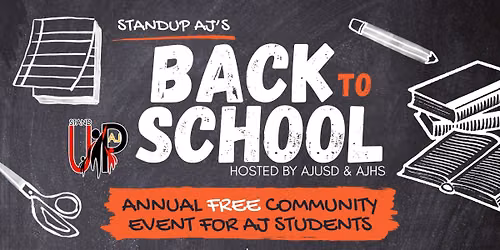 SUAJ's Back to School Event