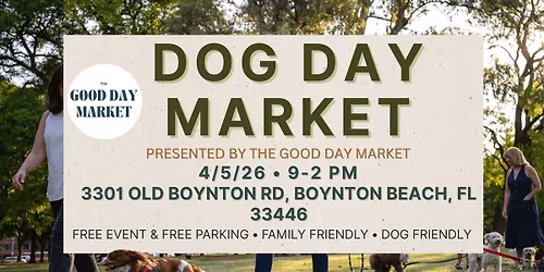 Dog Day Market at The Good Day Market