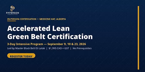 Accelerated Lean Green Belt Certification Program