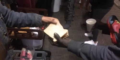 CHRISTMAS DINNER FOR HOMELESS