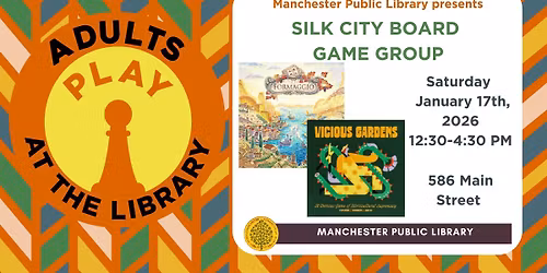 Silk City Board Game Group- January 2026