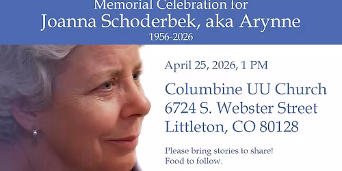 Memorial Celebration for Arynne