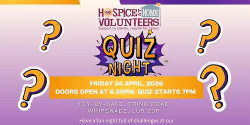 Quiz Night at the Fly By Caf\u00e9 