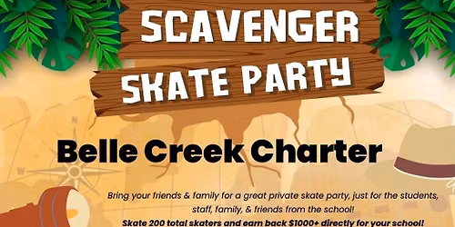 Skate City Scavenger Spirit Night
