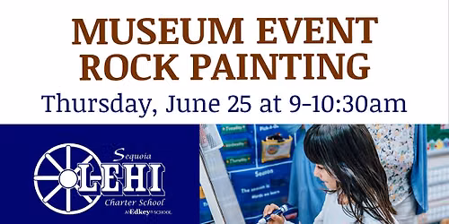 Museum Event and Rock Painting