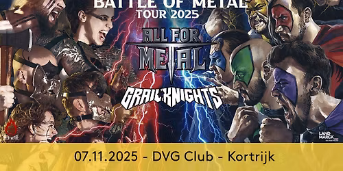 All For Metal + Grailknights @ DVG Club, Kortrijk