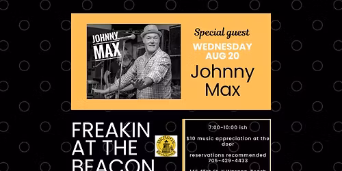 Freakin at the Beacon with special guest Johnny Max