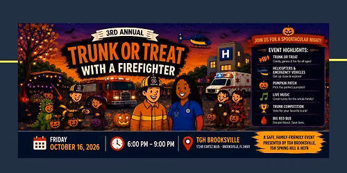Third Annual Trunk or Treat with a Firefighter 
