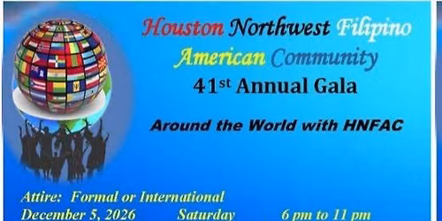 Around the World with HNFAC 41ST GALA