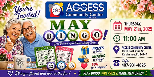 Bingo at Access Community Center