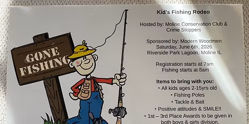 Moline Conservation Kids Fishing Rodeo