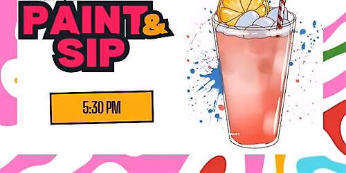 Paint & Sip (Non-Alcoholic)