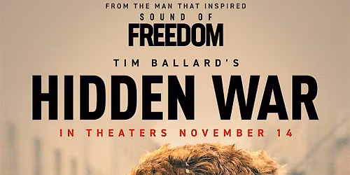 Private Screening of the Hidden War Followed by Q&A with Tye Holand