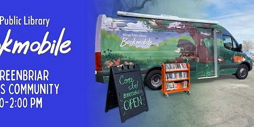 Bookmobile @ Greeenbriar Estates Community