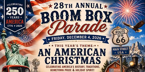 CRWC Boom Box Holiday Parade