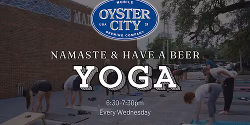 Free Yoga at Oyster City Brewing Company