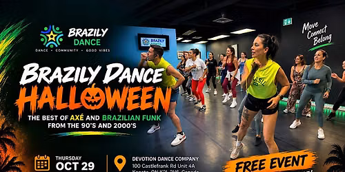 Brazily Dance Halloween Class in Kanata