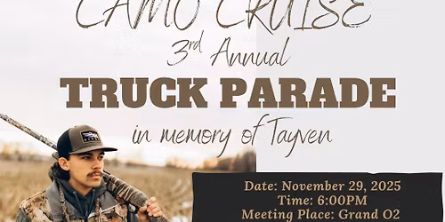 Camo cruise 3rd annual truck parade 