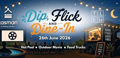 Dip, Flick and Dine-In @ Papamoa Tasman Holiday Park