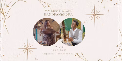 Ambient Night \u2745 Handpan & Kora