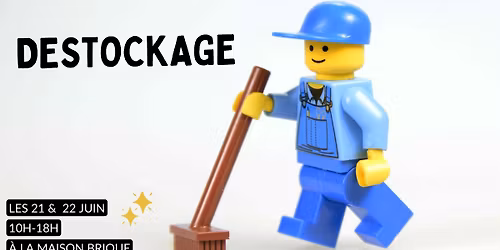  Save the date, GRAND DESTOCKAGE de briques \u00e0 La Maison Brique 