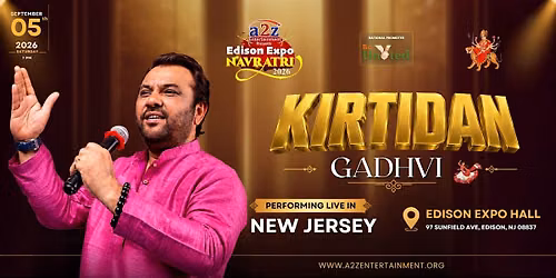 Garba with KIRTIDAN GADHVI