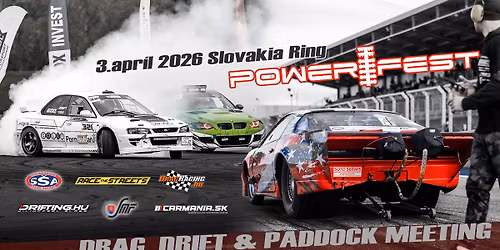 POWER FEST \/ Drag, Drift & Paddock meeting