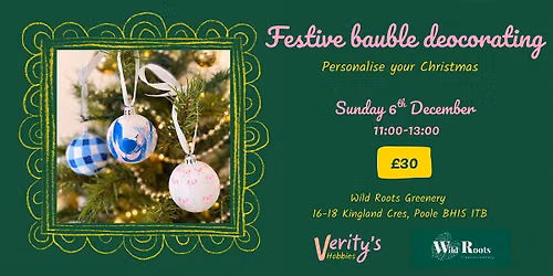 Festive Bauble Decorating